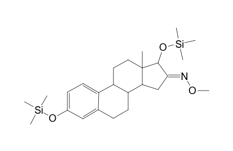 ESTRA-1,3,5(10)-TRIENE-3,17.BETA.-DIOL-16-ONE(16-O-METHYLOXIME-3,17.BETA.-DI-TRIMETHYLSILYL ETHER)