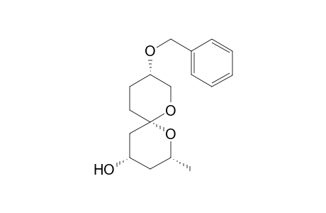 (2R,4S,6S,9S)-9-Benzyloxy-2-methyl-1,7-dioxaspiro[5.5]undecan-4-ol