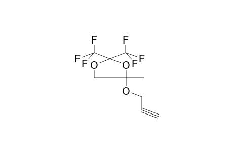 2,2-BIS(TRIFLUOROMETHYL)-4-METHYL-4-PROPARGYLOXY-1,3-DIOXOLANE