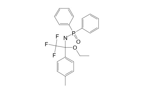 N-[1-ETHOXY-2,2,2-TRIFLUORO-1-(4-METHYLPHENYL)-ETHYL]-P,P-DIPHENYLPHOSPHINIC-AMIDE