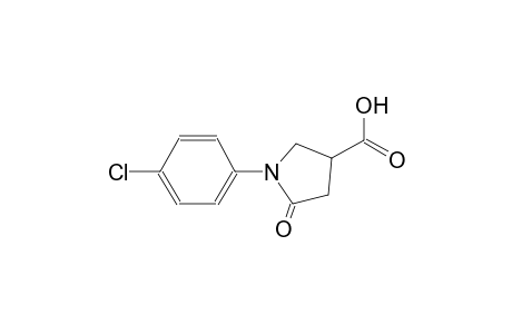 1-(4-chlorophenyl)-5-oxo-3-pyrrolidinecarboxylic acid