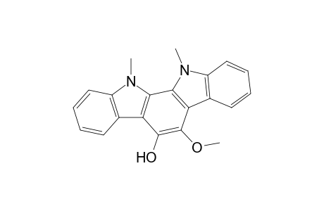 5-Methoxy-11,12-dimethylindolo[2,3-a]carbazol-6-ol