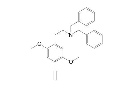 N,N-Dibenzyl-2,5-dimethoxy-4-ethinylphenethylamine
