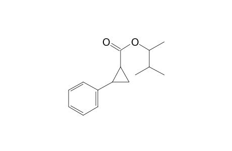 Cyclopropanecarboxylic acid, trans-2-phenyl-, 3-methylbut-2-yl ester