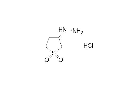 1-(tetrahydro-3-thienyl)hydrazine, S,S-dioxide, monohydrochloride
