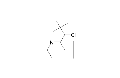 (3-chloro-2,2,6,6-tetramethyl-4-heptylidene)isopropylamine