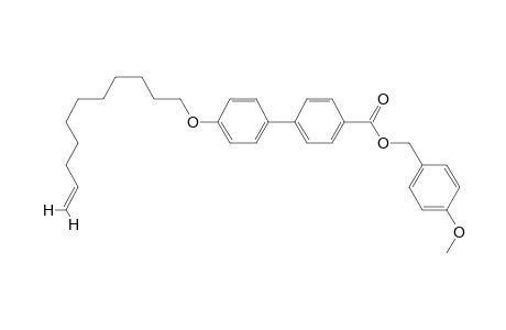 4-(4-undec-10-enoxyphenyl)benzoic acid (4-methoxybenzyl) ester