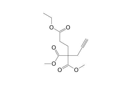 2-Methoxycarbonyl-2-prop-2-ynylpentanedioic acid 5-ethyl ester 1-methyl ester