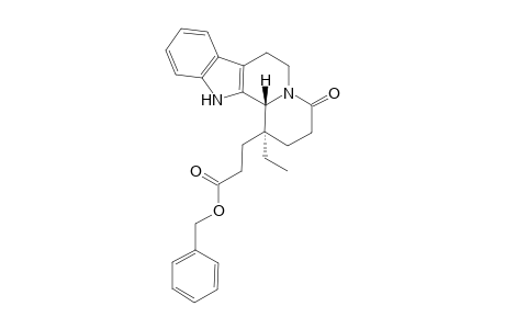 (trans)-Phenylmethyl 3-[(1RS,12bSR)-1-Ethyl-1,2,3,4,6,7,12,12boctahydro-4-oxoindolo[2,3-a]quinolizin-1-yl]propanoate