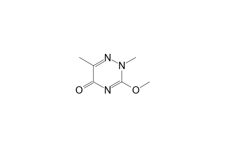 3-Methoxy-2,6-dimethyl-1,2,4-triazin-5(2H)-one