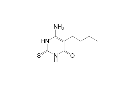 Uracil, 6-amino-5-butyl-2-thio-