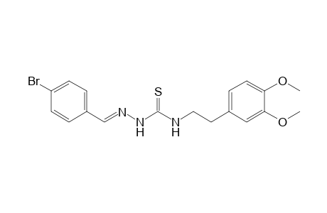 1-(4"'-Bromobenzylidene)-4-[2'-(3",4"-dimethoxyphenyl)ethyl]-3-thiosemicarbazide