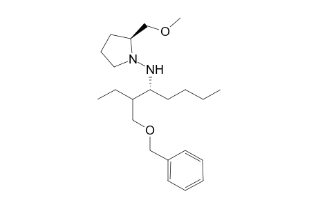 (1R,1'R,2S)-(-)-{1-[(1'-(Benzyloxymethyl)propyl]pentyl}[2-(methoxymethyl)pyrrolidin-1-yl]amine