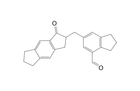 1H-Indene-4-carboxaldehyde, 6-[(1,2,3,5,6,7-hexahydro-1-oxo-s-indacen-2-yl)methyl]-2,3-dihydro-