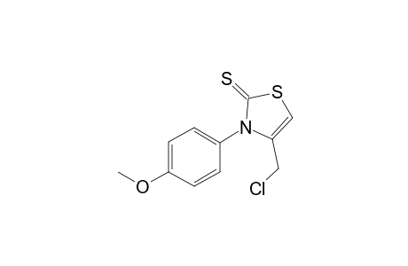 4-Chloromethyl-3-(4-methoxyphenyl)-2,3-dihydrothiazol-2-thione