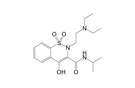 2-[2'-(N,N-Diethylamino)ethyl]-4-hydroxy-1,2-benzothiazine-3-(N-isopropyl)carboxamide - 1,1-dioxide