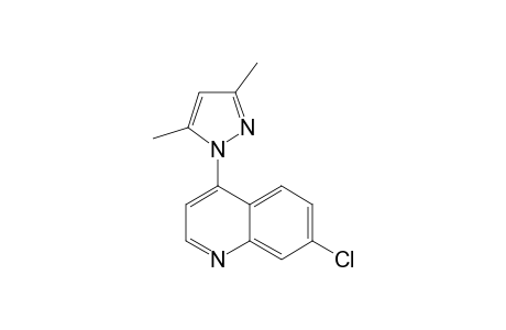 7-chloro-4-(3,5-dimethylpyrazol-1-yl)quinoline