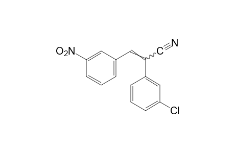 2-(m-chlorophenyl)-3-(m-nitrophenyl)acrylonitrile