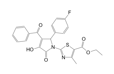 5-thiazolecarboxylic acid, 2-[3-benzoyl-2-(4-fluorophenyl)-2,5-dihydro-4-hydroxy-5-oxo-1H-pyrrol-1-yl]-4-methyl-, ethyl ester