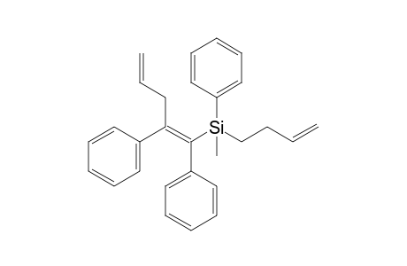 6-Methyl-4,5,6-triphenyl-6-sila-1,4,9-decatriene