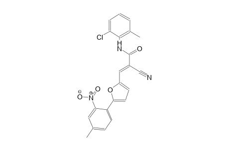 2-propenamide, N-(2-chloro-6-methylphenyl)-2-cyano-3-[5-(4-methyl-2-nitrophenyl)-2-furanyl]-, (2E)-