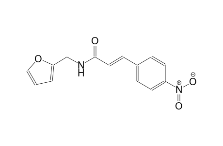 (2E)-N-(2-furylmethyl)-3-(4-nitrophenyl)-2-propenamide