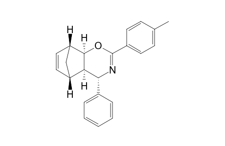 diexo-(1R,2R,6S,7R,8S)-6-Phenyl-4-p-tolyl-3-oxa-5-aza-tricyclo[6.2.1.0(2,7)]undeca-4,9-diene