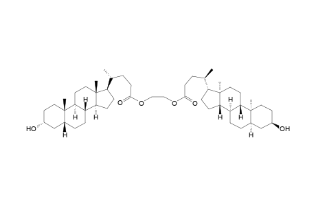 3.alpha.-Hydroxy-5.beta.-cholan-24-oic acid ethylene glycol diester