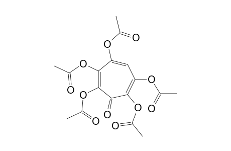 2,3,4,6,7-Pentaacetoxytropone