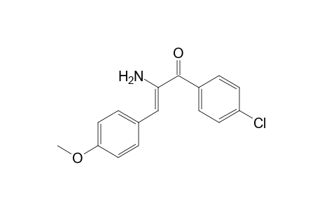 2-Propen-1-one, 2-amino-1-(4-chlorophenyl)-3-(4-methoxyphenyl)-