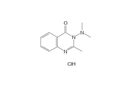 3-(DIMETHYLAMINO)-2-METHYL-4(3H)-QUINAZOLINONE, HYDROCHLORIDE