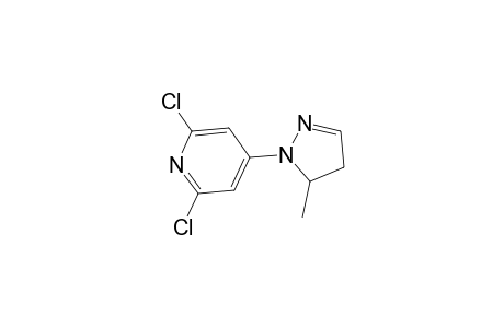 Pyridine, 2,6-dichloro-4-(4,5-dihydro-5-methyl-1H-pyrazol-1-yl)-