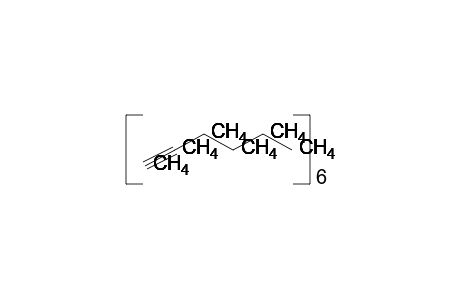 Hexamer of 1-hexyne