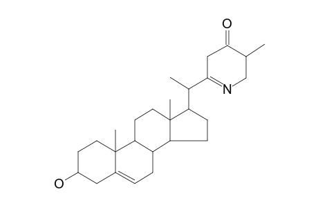 4(3H)-Pyridone, 2,5-dihydro-6-(3.beta.-hydroxypregn-5-en-20-yl)-3-methyl-