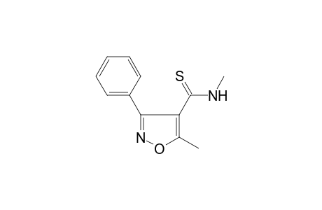 (5-Metyl-3-phenylizoxazol-4-yl)thiocarbonic acid, methylamide