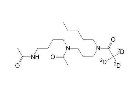 1,6-Diacetyl-10-trideuteroacetyl-1,6,10-triaza-pentadecane