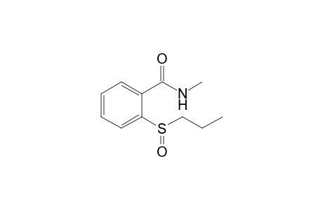 N-Methyl-2-(propylsulfinyl)benzamide