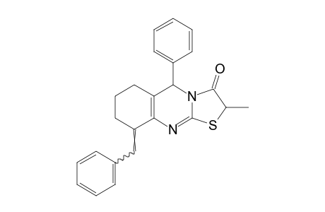 9-benzylidene-2-methyl-5-phenyl-6,7,8,9-tetrahydro-5H-thiazolo[2,3-b]quinazolin-3(2H)-one