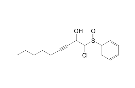 1-Chloro-1-(phenylsulfinyl)non-3-yn-2-ol