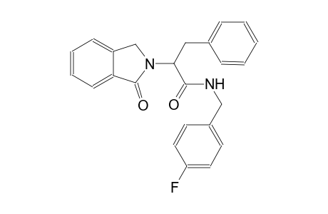 1H-isoindole-2-acetamide, N-[(4-fluorophenyl)methyl]-2,3-dihydro-1-oxo-alpha-(phenylmethyl)-
