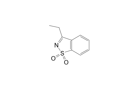 3-Ethyl-1,2-benzothiazole 1,1-dioxide
