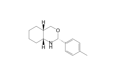 (2R,4aS,8aR)-2-p-tolyloctahydro-1H-benzo[d][1,3]oxazine