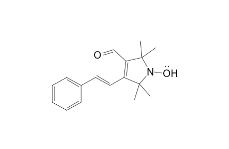3-Formyl-2,2,5,5-tetramethyl-4-[(1E)-2-phenylvinyl]-2,5-dihydro-1H-pyrrol-1-yloxyl radical