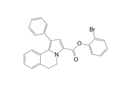2'-Bromophenyl 1-phenyl-5,6-dihydropyrrolo[2,1-a]isoquinoline-3-carboxylate