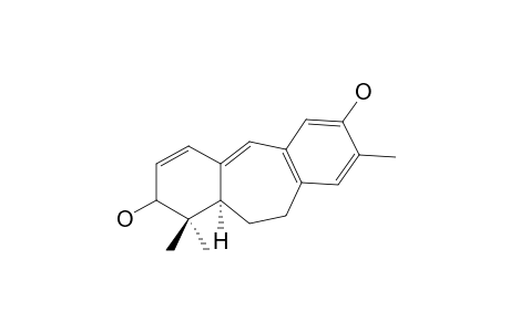 HEUDELOTINOL;3,12-DIHYDROXY-9(10->20)-ABEO-16,17-DINOR-ABIETA-1(2),8,10(20),11,13-PENTAENE