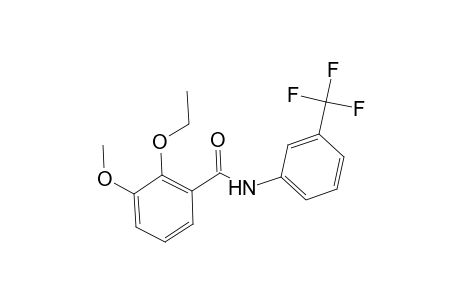 2-Ethoxy-3-methoxy-N-[3-(trifluoromethyl)phenyl]benzamide