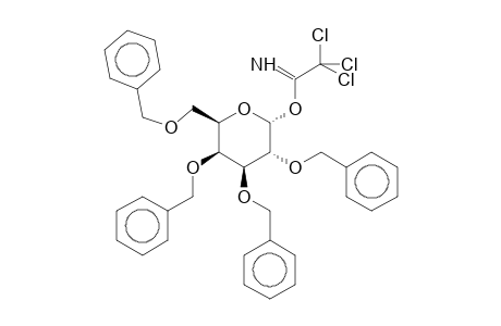 O-(2,3,4,6-Tetra-O-benzyl-b-d-galactopyranosyl)-trichloroacetimidate