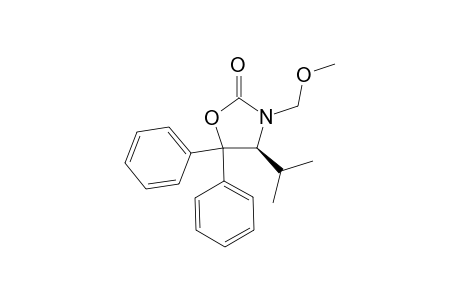 (S)-4-ISOPROPYL-3-(METHOXYMETHYL)-5,5-DIPHENYLOXAZOLIDIN-2-ONE