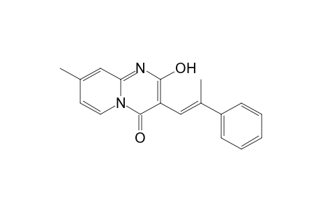 2-Hydroxy-8-methyl-3-(2-phenyl-1-propenyl)-4H-pyrido[1,2-a]pyrimidin-4-one