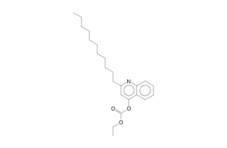 4-Quinolinol, 2-undecyl-, ethylcarbonate